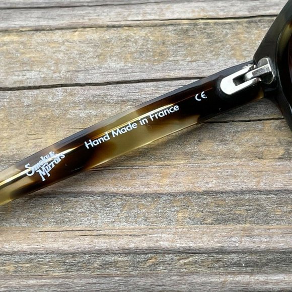 Smoke x Mirrors Sunglasses OUTTA SPACE Tortoise SM109-E Designer Handmade France - Picture 7 of 12